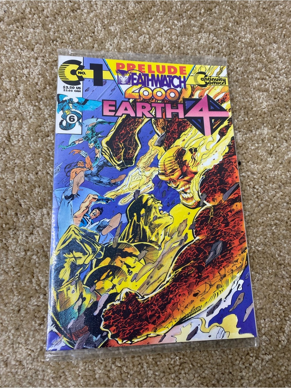 EARTH 4 #1 (Vol. 1) Prelude Deathwatch 2000 Continuity Comics 1993